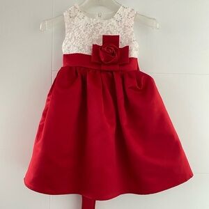 A line  dress  with sequence/ rose  👗 ⭐️Host Pick ⭐️